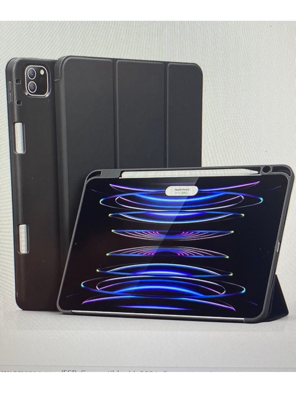 ESR Trifold Stand Case for iPad Pro 11” Black